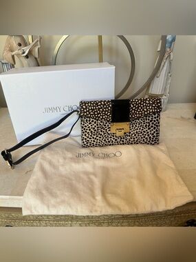 Jimmy Choo Rebel clutch